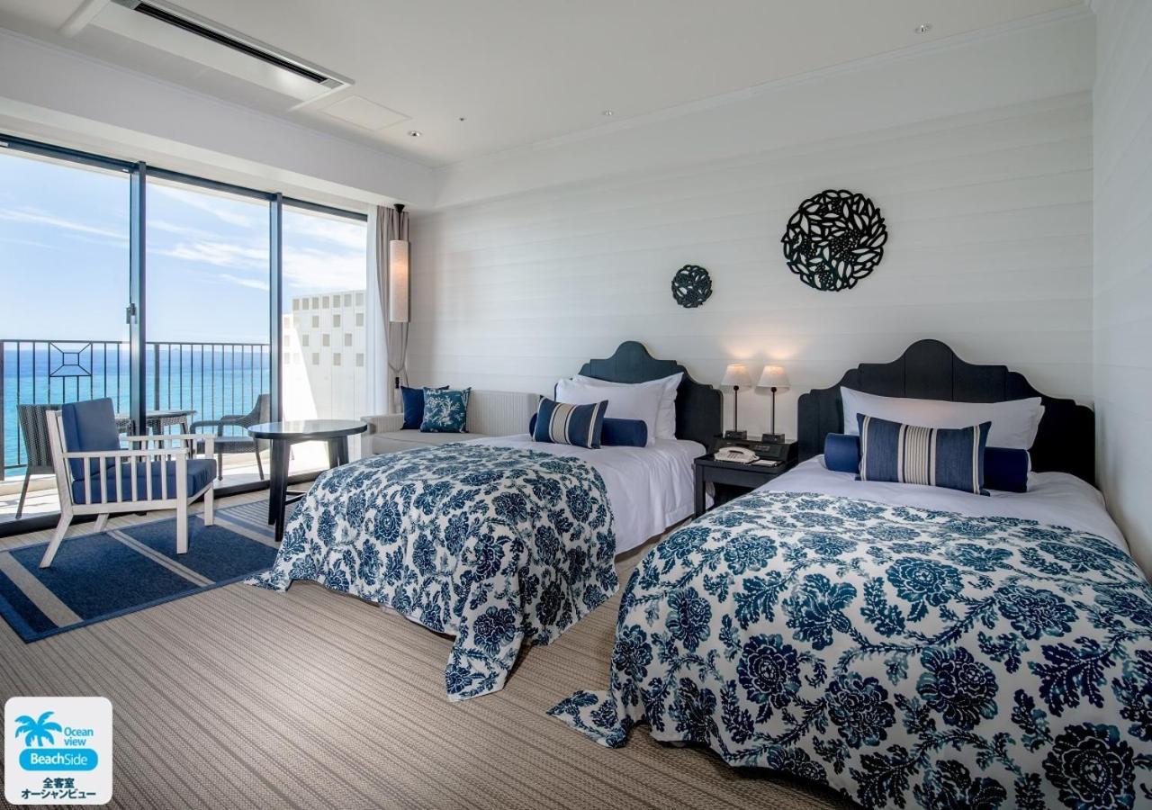 منتجع وسبا فندق مونتيري أوكيناوا أونا المظهر الخارجي الصورة Deluxe Ocean View Room